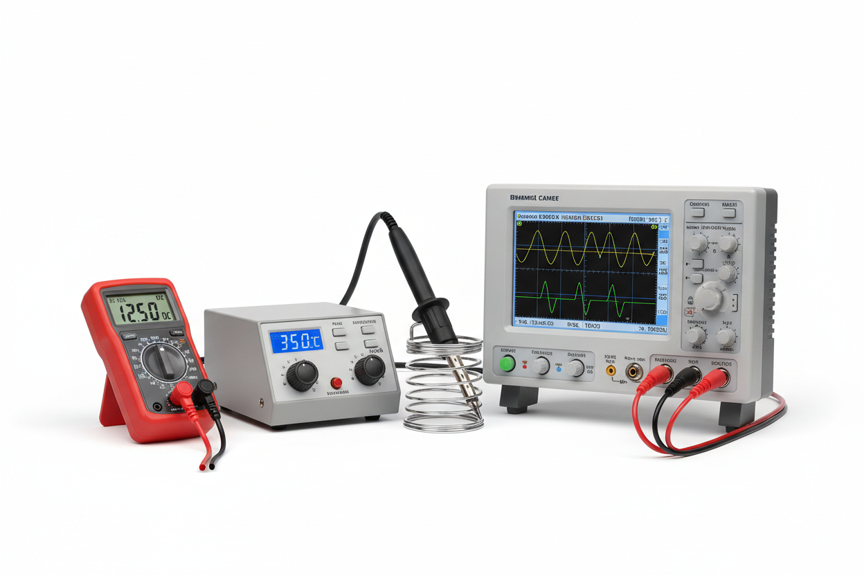 Testing Tools & Accessories | Multimeters, PCB Holders, and Probes ...