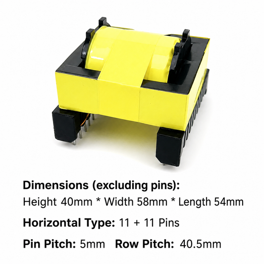 EC49 High-Frequency Transformer Module (12V / 24V) – Push-Pull Inverter Power Core