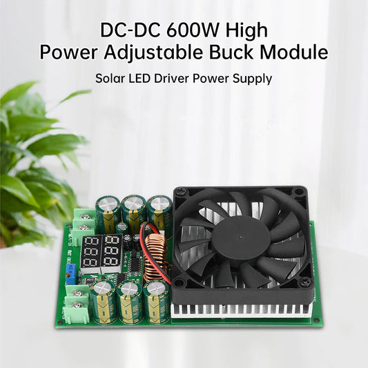 600W Adjustable DC-DC Step Down Buck Converter 120V → 84V