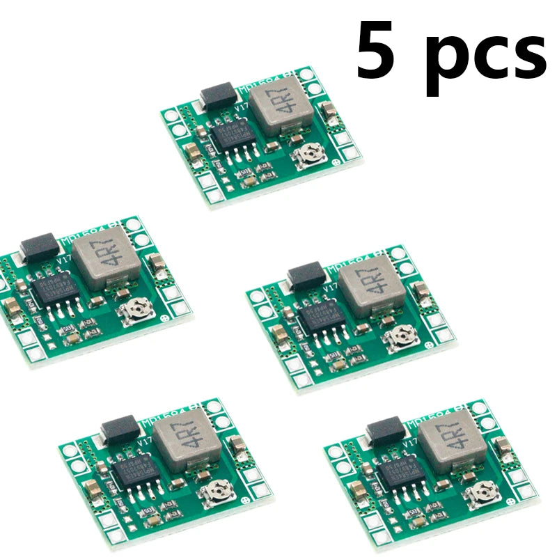 MP1584EN Mini DC-DC Buck Converter Module — 3A, 4.5–28V → 0.8–20V, Ultra-Compact (22×17mm)