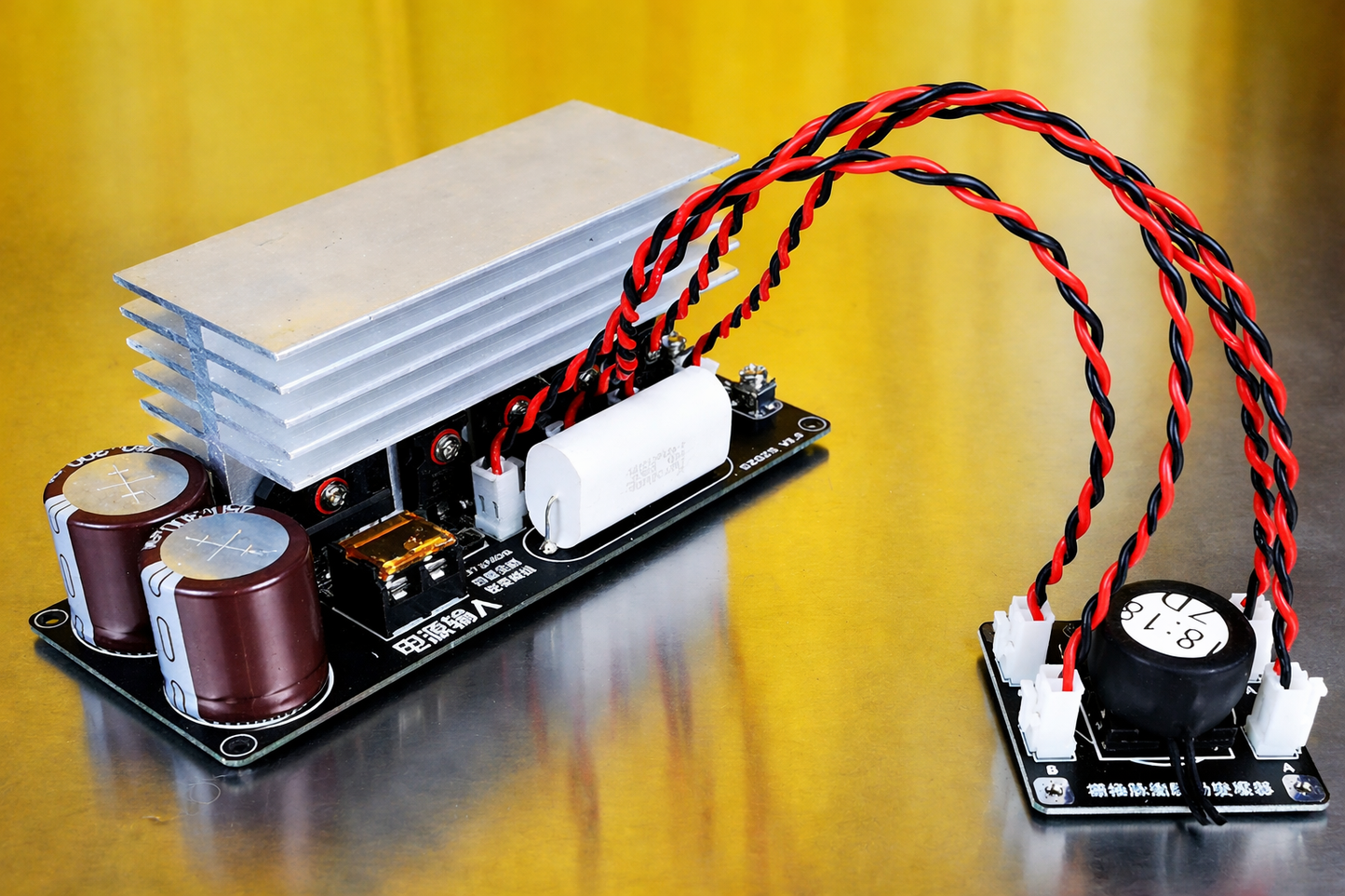 DRSSTC / SSTC Tesla Coil Full-Bridge IGBT Inverter Module with GDT Driver – Ready Power Stage