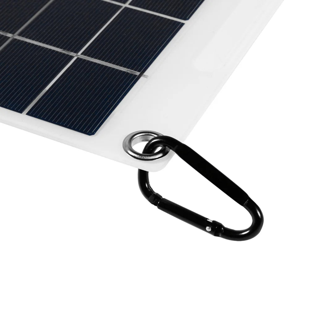 SOECOPO Portable 18V Solar Panel Kit with 12V/24V Charge Controller – 30A to 100A