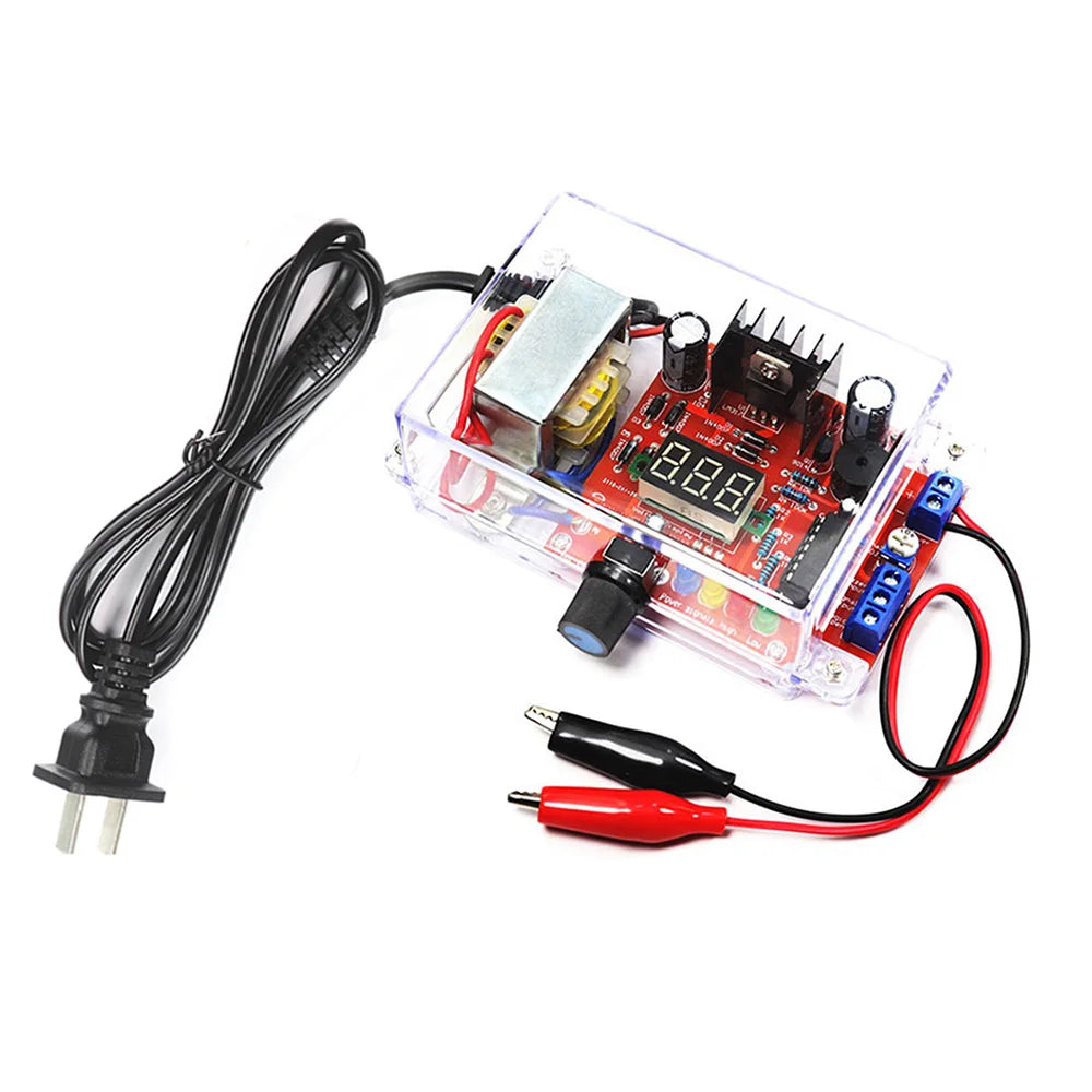 LM317 Adjustable Voltage Regulator Kit | DIY DC Power Supply Board
