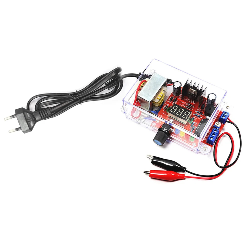 LM317 Adjustable Voltage Regulator Kit | DIY DC Power Supply Board