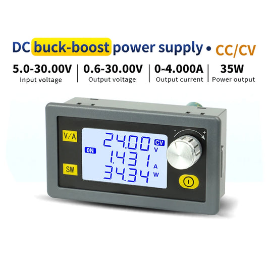 DC-DC Buck-Boost Converter 5–30V | Adjustable CC-CV Power Supply